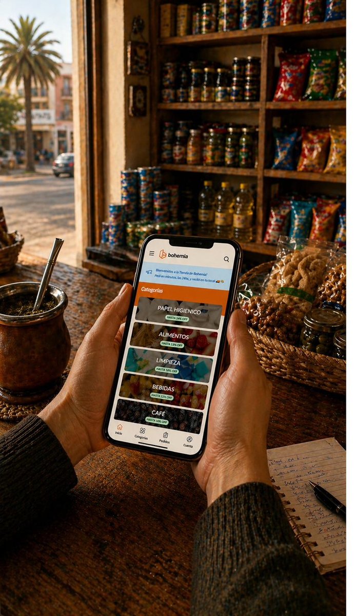 Catálogo Pedix de Bohemia para pedidos por WhatsApp en Maldonado